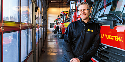 Henrik Josefsson, brandingenjör
