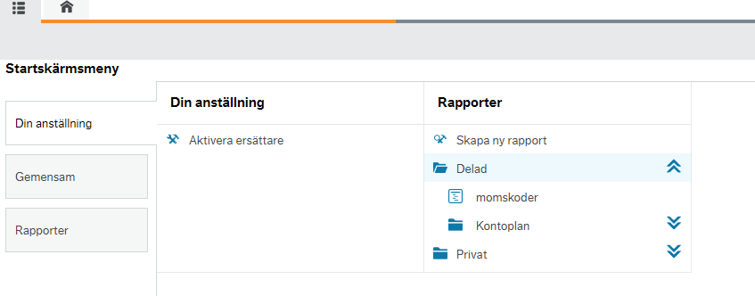 Skärmklipp som visar var kodplaner hittas.