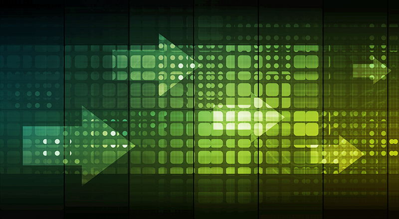 pilar mot grön-svart bakgrund